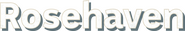 Logo of Rosehaven image size 4319x726