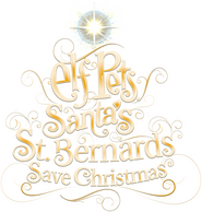 Logo of Elf Pets: Santa's St. Bernards Save Christmas image size 509x535