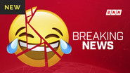Backdrop of Breaking News: No Laugh Newsroom image size 3840x2160