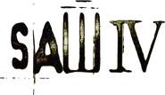 Logo of Saw IV image size 417x241