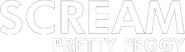 Logo of Scream, Pretty Peggy image size 791x224