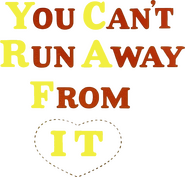 Logo of You Can't Run Away from It image size 1198x1145