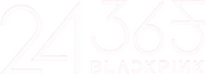Logo of 24/365 with BLACKPINK image size 581x209