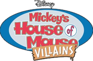 Logo of Mickey's House of Villains image size 239x158