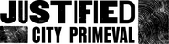 Logo of Justified: City Primeval image size 1550x413
