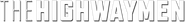 Logo of The Highwaymen image size 3144x372