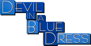 Logo of Devil in a Blue Dress image size 1509x773