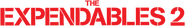 Logo of The Expendables 2 image size 1275x182