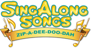 Logo of Disney's Sing-Along Songs: Zip-a-Dee-Doo-Dah image size 552x296