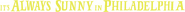 Logo of It's Always Sunny in Philadelphia image size 2210x149