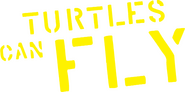 Logo of Turtles Can Fly image size 1437x714