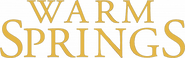Logo of Warm Springs image size 503x159