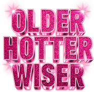 Logo of Older Hotter Wiser image size 875x852