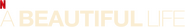 Logo of A Beautiful Life image size 1276x189