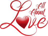 Logo of All About Love image size 718x538