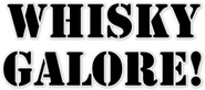 Logo of Whisky Galore! image size 703x310