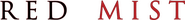 Logo of Red Mist image size 784x86