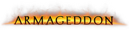 Logo of Armageddon image size 800x184