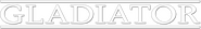 Logo of Gladiator image size 785x116