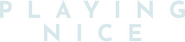 Logo of Playing Nice image size 1068x241