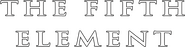 Logo of The Fifth Element image size 782x198