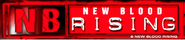 Logo of WCW New Blood Rising image size 1800x392