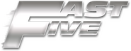Logo of Fast Five image size 773x303
