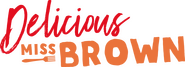 Logo of Delicious Miss Brown image size 3546x1279