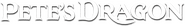 Logo of Pete's Dragon image size 1585x227