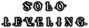 Logo of Solo Leveling image size 1700x540