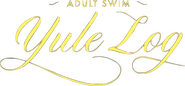 Logo of Adult Swim Yule Log image size 595x277
