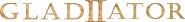 Logo of Gladiator II image size 4000x479