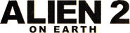 Logo of Alien 2: On Earth image size 416x108