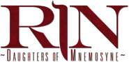 Logo of Rin: Daughters of Mnemosyne image size 611x297