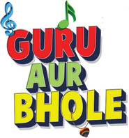 Logo of Guru Aur Bhole image size 502x538
