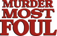 Logo of Murder Most Foul image size 2999x1901