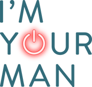 Logo of I'm Your Man image size 1279x1217