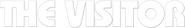 Logo of The Visitor image size 1564x234