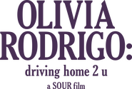 Logo of OLIVIA RODRIGO: driving home 2 u (a SOUR film) image size 2500x1695