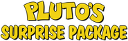 Logo of Pluto's Surprise Package image size 787x255