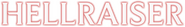 Logo of Hellraiser image size 795x118