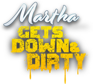 Logo of Martha Gets Down and Dirty image size 1358x1234