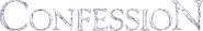 Logo of Confession image size 594x94