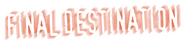 Logo of Final Destination image size 4131x986
