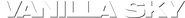 Logo of Vanilla Sky image size 4158x400