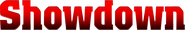 Logo of Showdown image size 833x136
