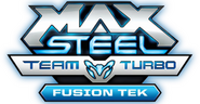 Logo of Max Steel Team Turbo: Fusion Tek image size 703x363