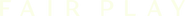 Logo of Fair Play image size 1274x108