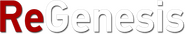 Logo of ReGenesis image size 789x145