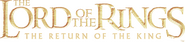 Logo of The Lord of the Rings: The Return of the King image size 4319x982